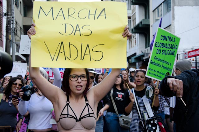 Marcha das Vadias, Sao Paulo. Foto de Marcel Maia no Flickr (CC BY-NC-SA 2.0)