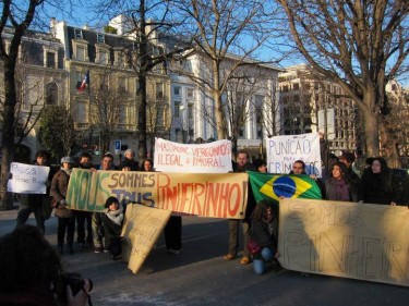 Protest in Paris. Photo by Dudas Bastos, used with permission