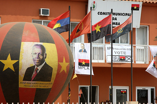 Il Municipio di Samba, governato dal MPLA, durante la campagna elettorale