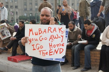 "Una soluzione semplice", foto pubblicata su Twitpic da Arabist 