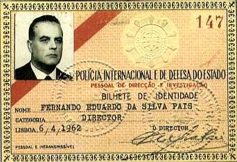 Identity card of the director of PIDE. Image from the public domain