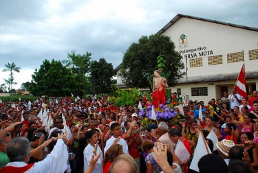 Celebração religiosa no Estado do Acre - Festa de São Sebastião em Xapuri. Foto de Agência de Notícias do Acre no Flickr (CC BY 2.0)