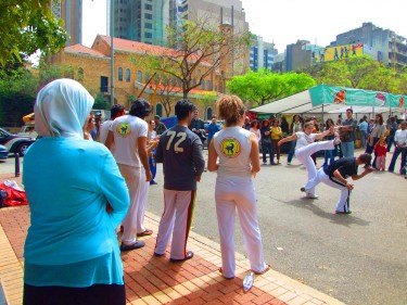 Capoeira in Beirut, the Lebanese group that founded the school 