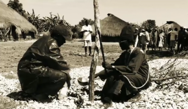 Captura de imagem do documentário Kilombos.