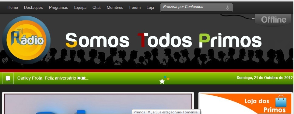 "At the moment we use the platform Listen2myradio to broadcast our radio, but we will soon be launching our official portal SomosTodosPrimos.net where people will be able to enjoy a diverse range of content. "