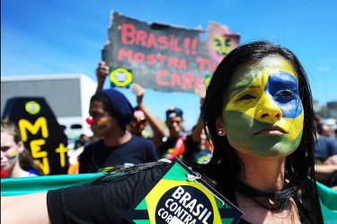 Quatrième marche du Brésil contre la corruption