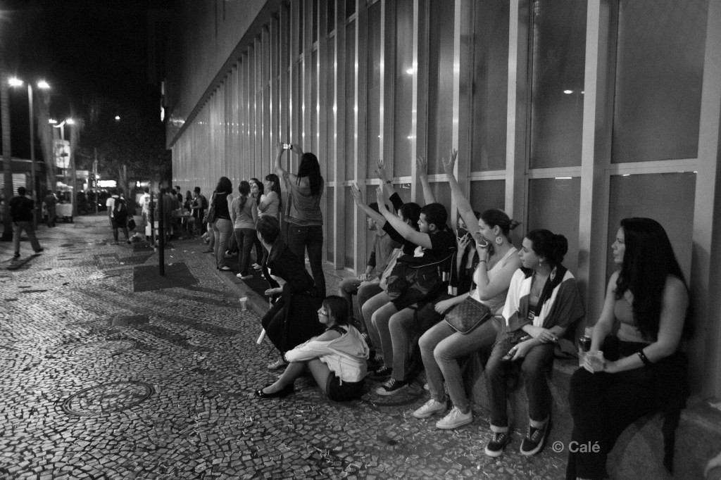Police violence in Rio protests. Photo: Calé.