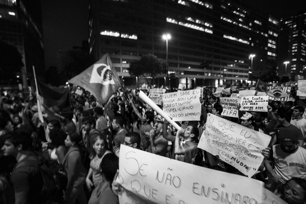 Protest in Rio, June 20