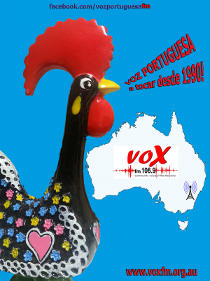 Programa 'Voz Portuguesa' da Rádio VoxFM em Wollongong, Austrália