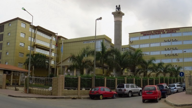 Instalações do Instituto Superior Politécnico Metropolitano de Angola, IMETRO. Foto: iMETRO